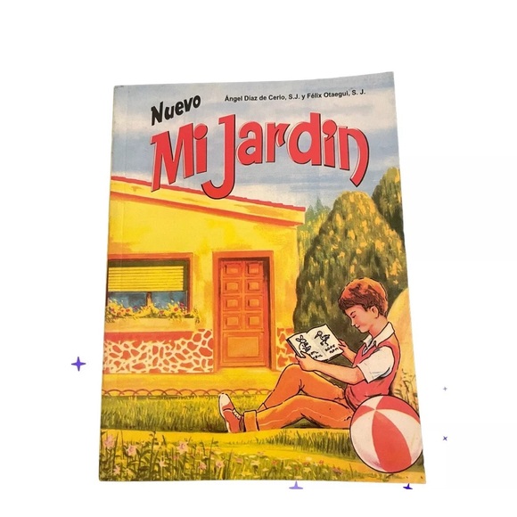 Libro mi Jardin Iniciacion a La Lectura En Español  Learn  to read  in Spanish - Picture 1 of 3